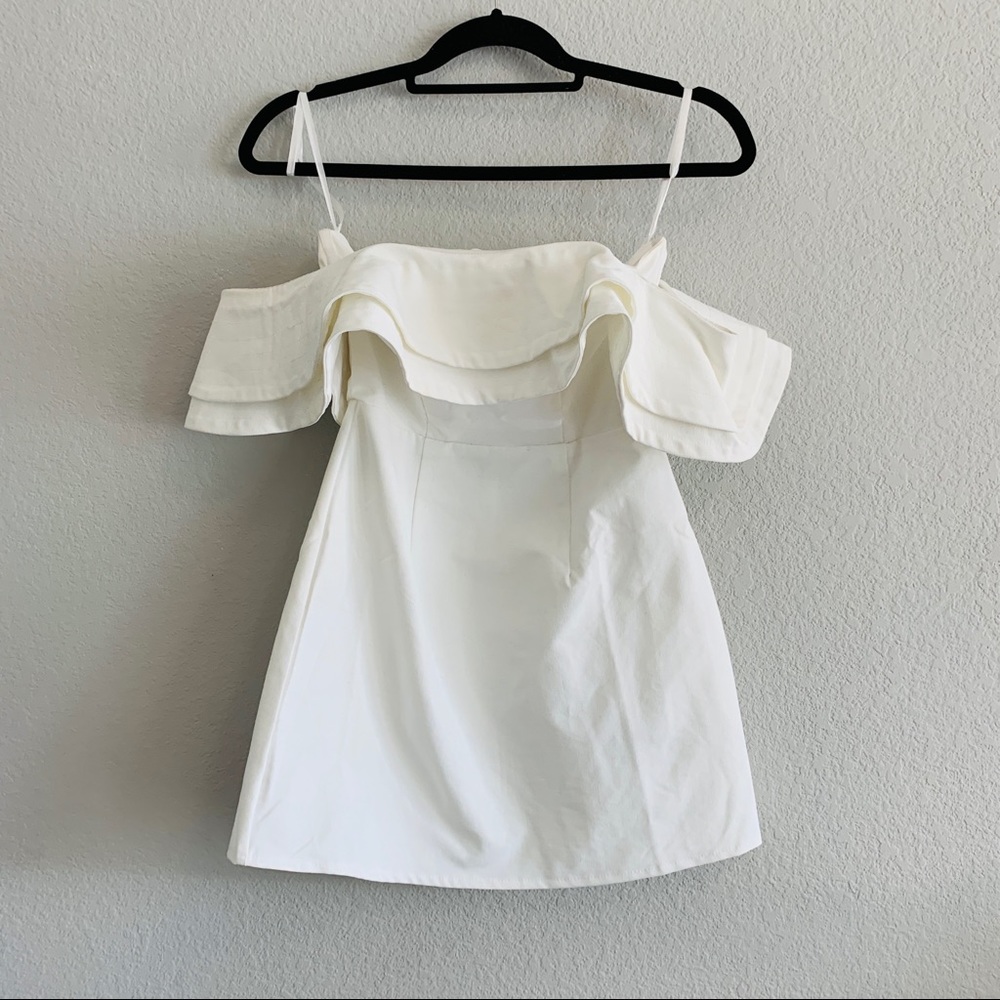 off the shoulder dress